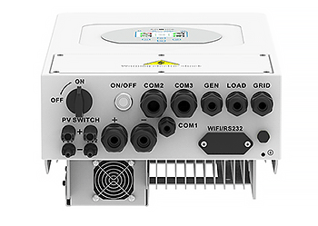 Sunsynk Hybrid Inverter - Mains power and solar power in